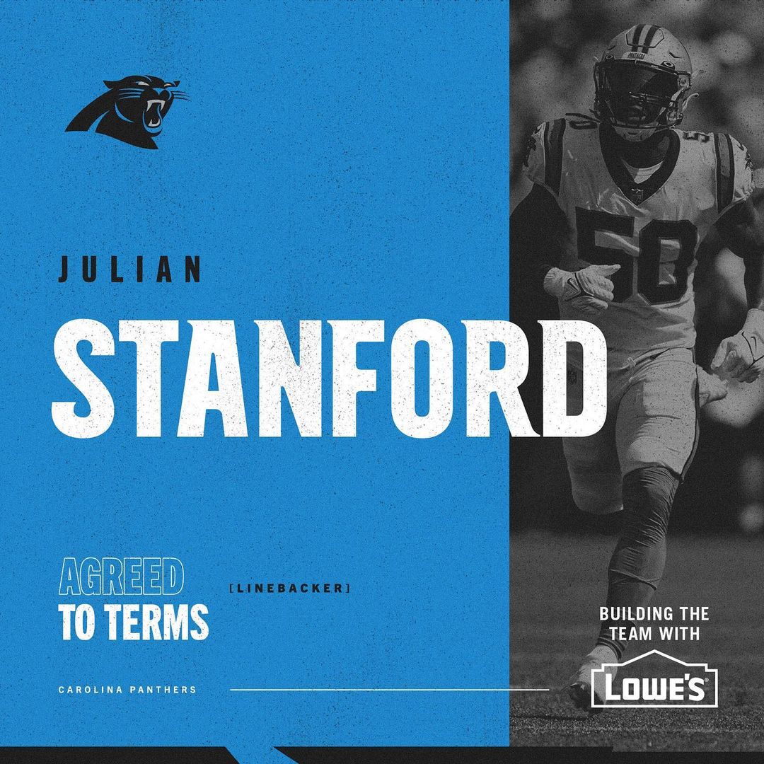 We’ve agreed to terms with Julian Stanford...