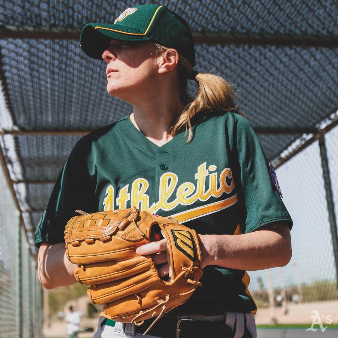 Justine Siegal was the first female coach to be employed by a Major League team ...