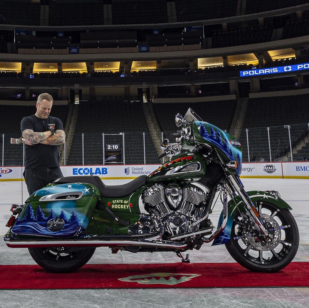 What a WILD ride!  Enter to win this incredible @indianmotorcycle Chieftain Limi...