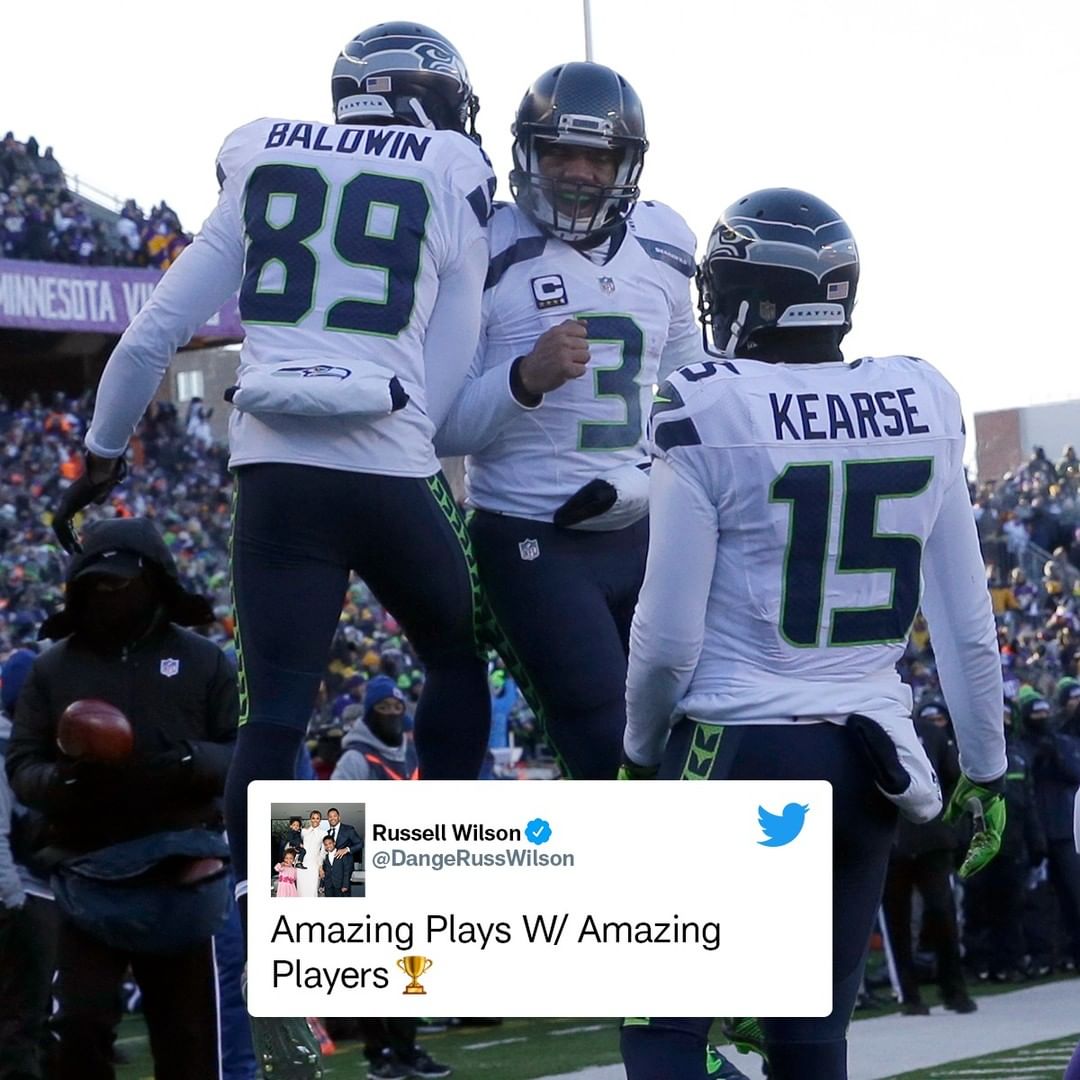 @dangerusswilson’s Top 5 plays with the Seahawks! (via @nflthrowback)

: Nam Y. ...