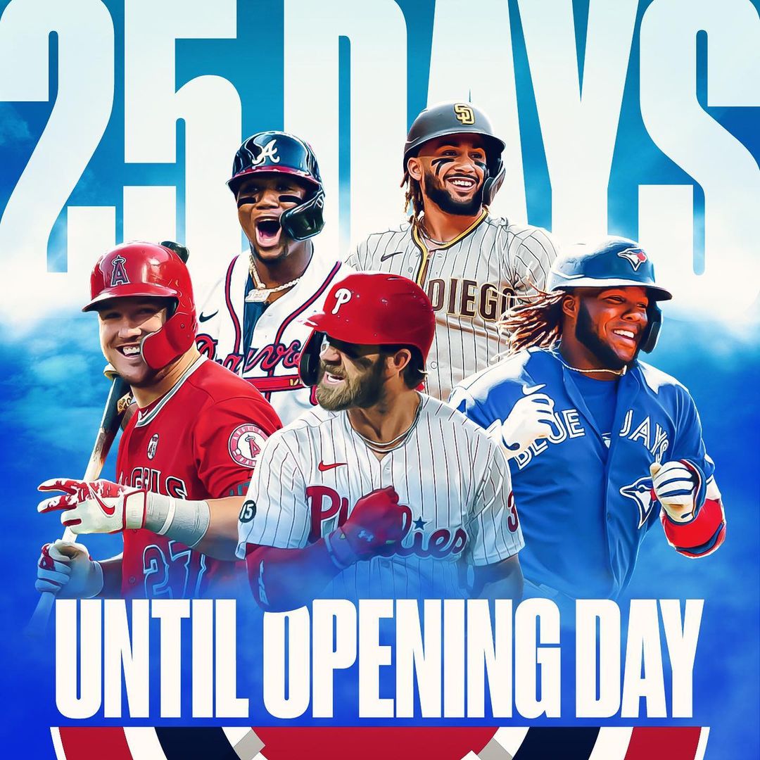The countdown is on. #OpeningDay...