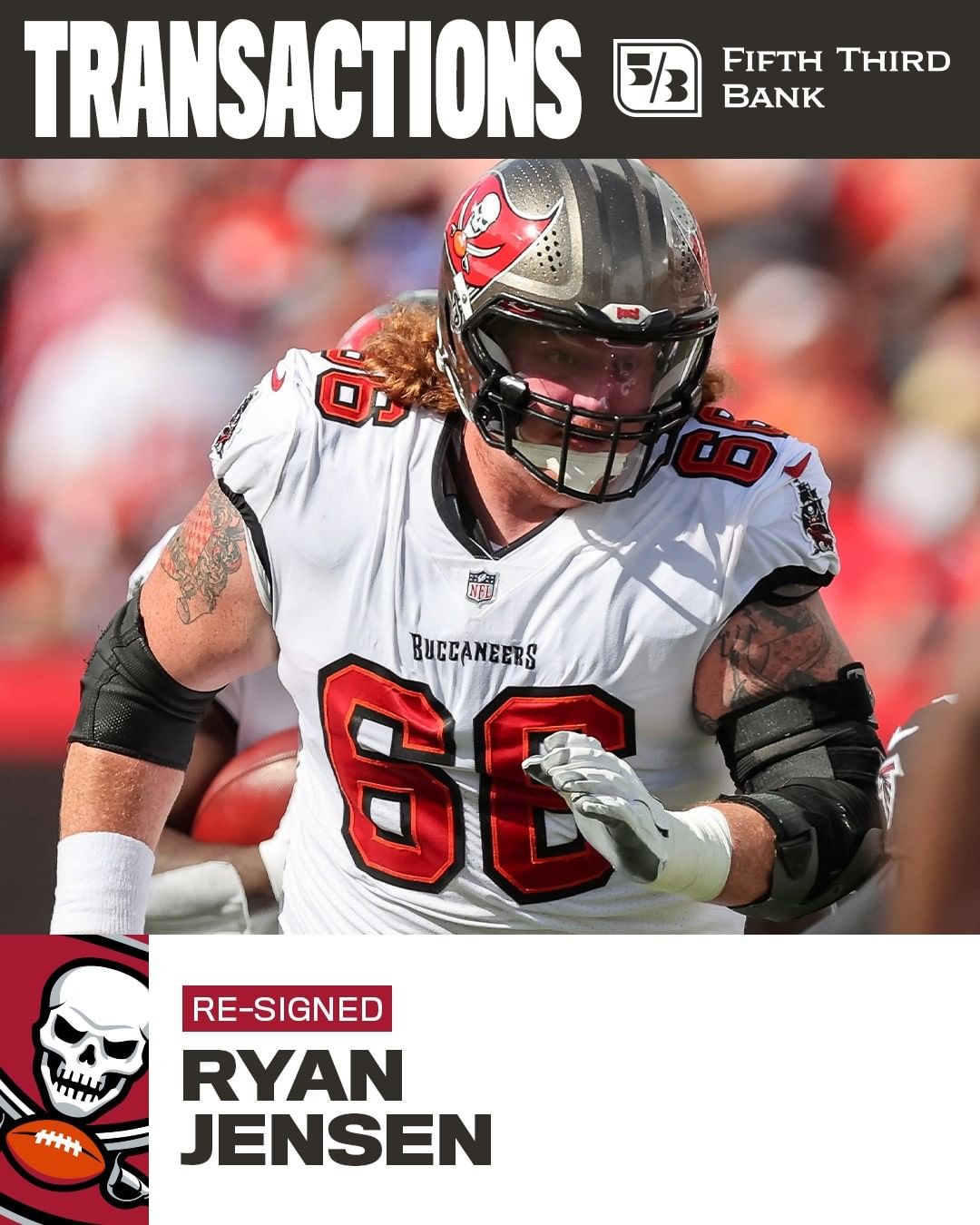 We've re-signed @redman7715  #GoBucs...