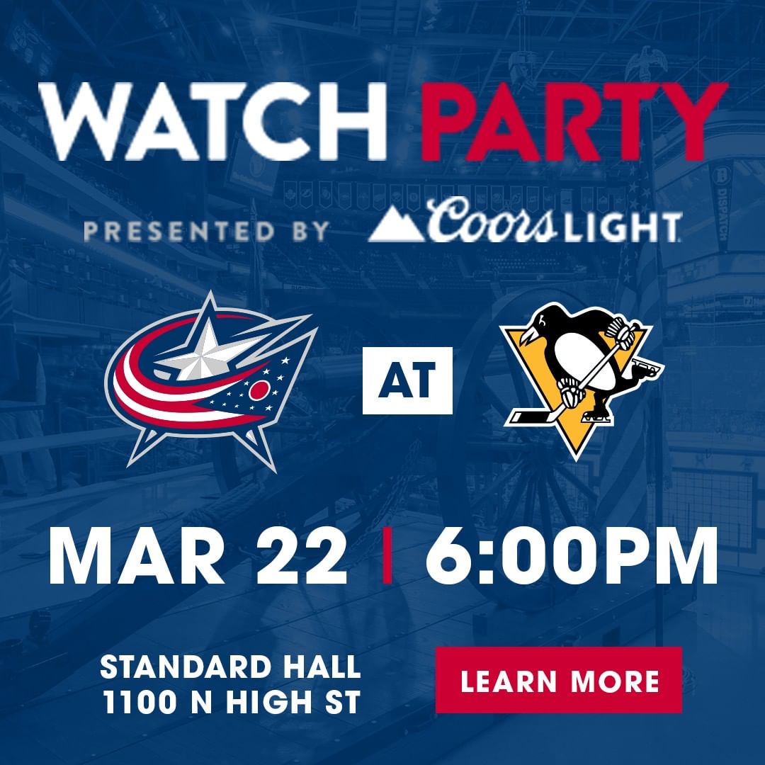 Show up to @standardhall for the @CoorsLight Watch Party in your finest #CBJ gea...