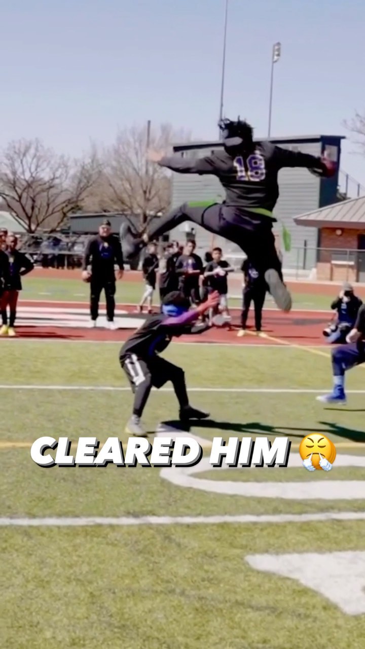 Justin Jefferson showing no mercy  (via @hardcountathletics)...