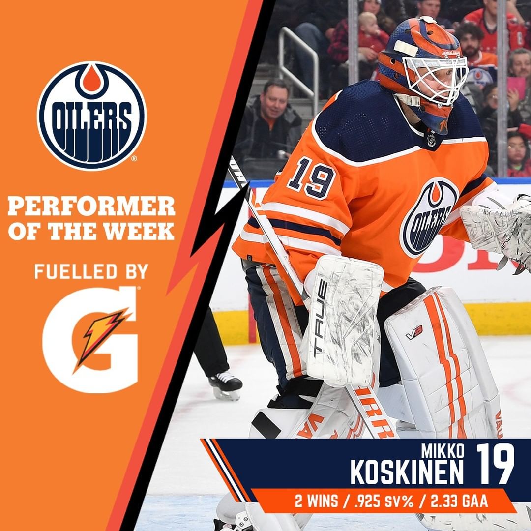 Nice little stretch for Mikko.  He's our Gatorade Performer of the Week. #Fuelle...