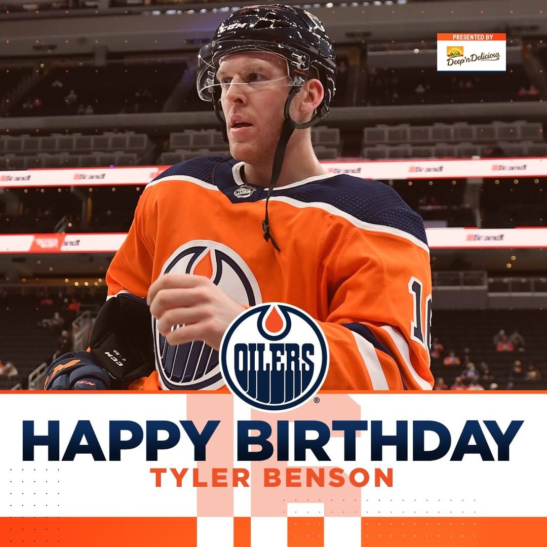 Happy birthday, Benny!  #LetsGoOilers...