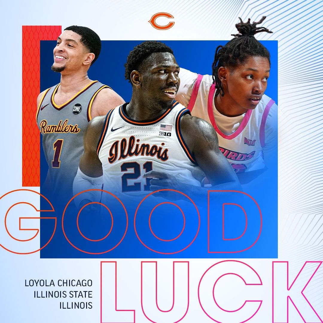 S/O to each team reppin' IL in #MarchMadness. Wishing you all the best of luck!...