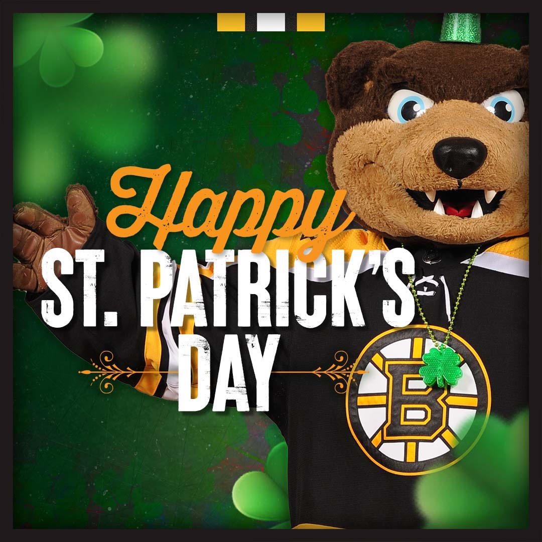 Happy St. Patrick's Day B's fans! ...