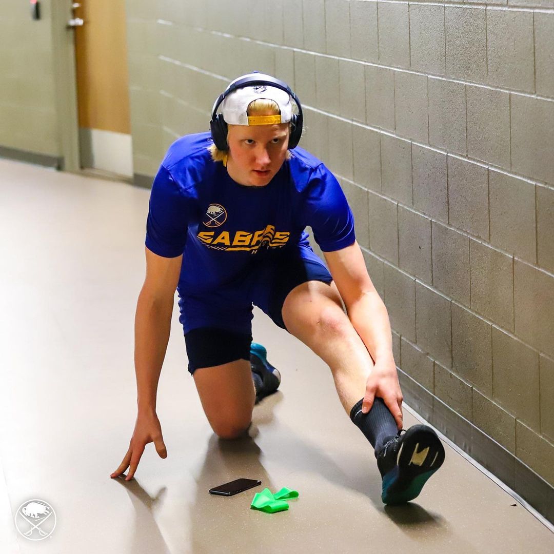 The warmup before the warmup. 

#LetsGoBuffalo...