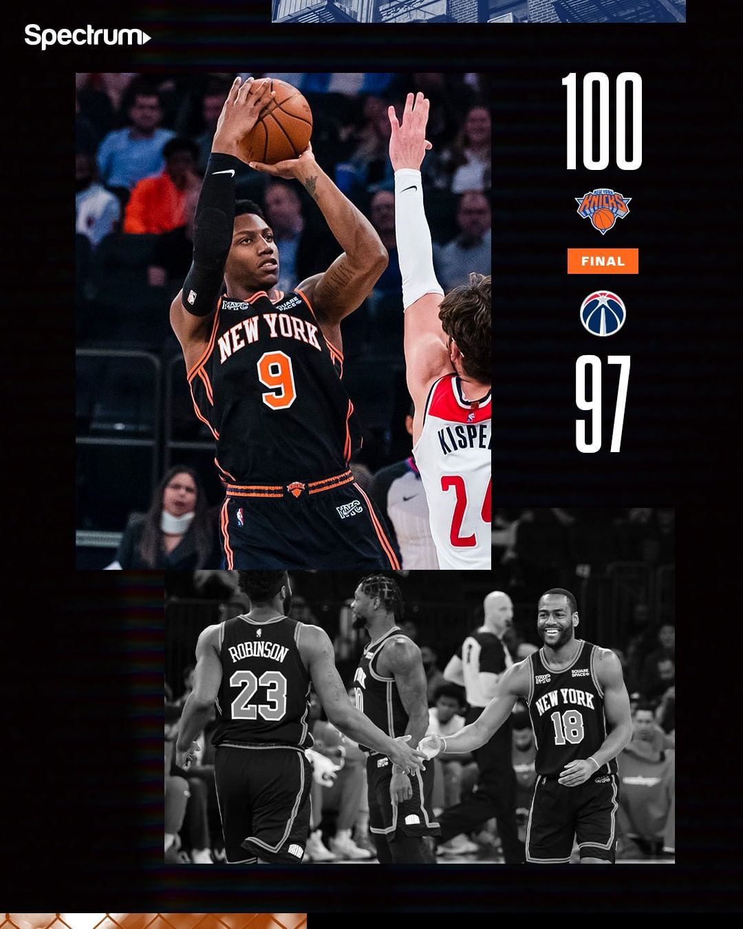 Held on for the W. See you Sunday! #NewYorkForever...