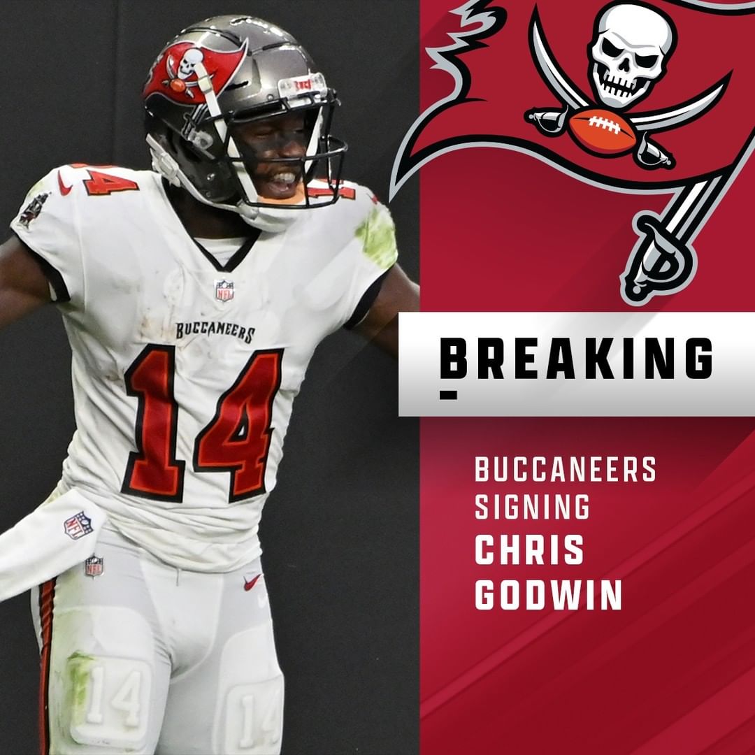 Buccaneers agree to three-year deal with WR Chris Godwin. (via @rapsheet)

: Dav...