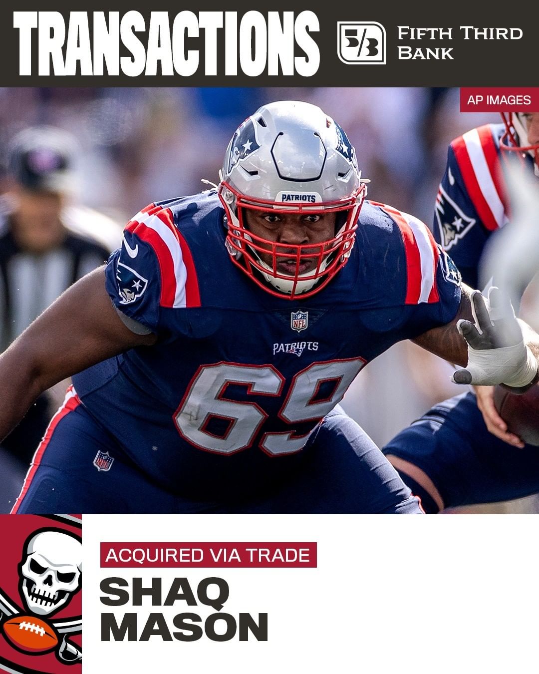 Welcome to Tampa Bay, @shaqdiesel_70! #GoBucs...