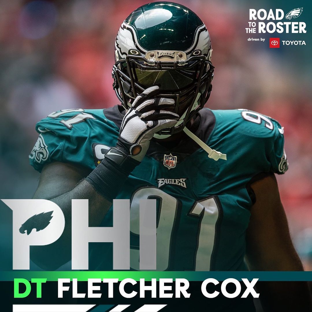 Eagles have agreed to terms on one-year contracts with DT Fletcher Cox and RB Bo...