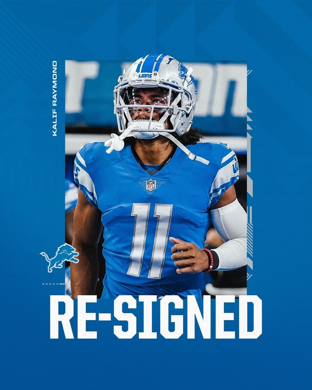 #Lions have re-signed WR Kalif Raymond to a contract extension through the 2023 ...