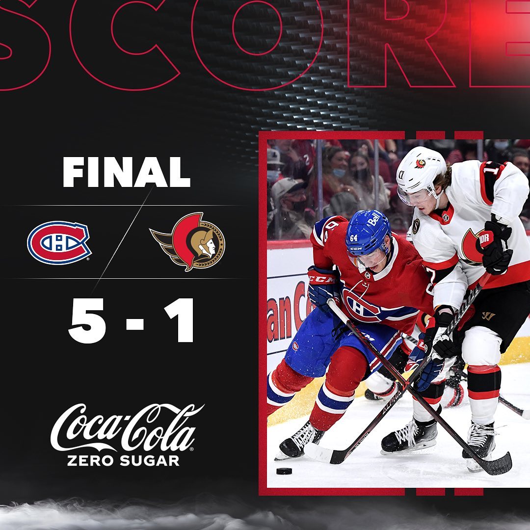 Final score from Montreal....