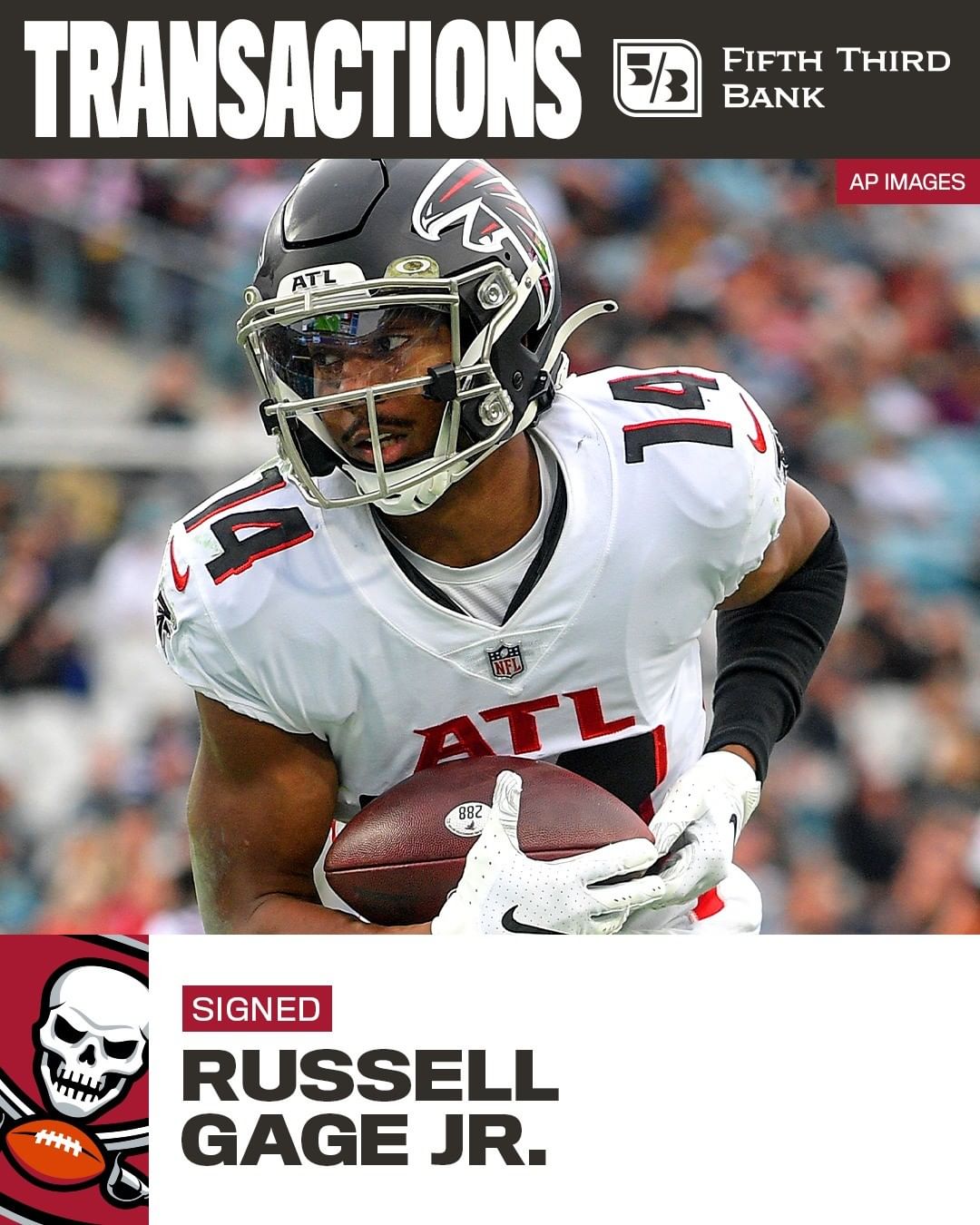 Welcome to Tampa Bay, Russell! #GoBucs...