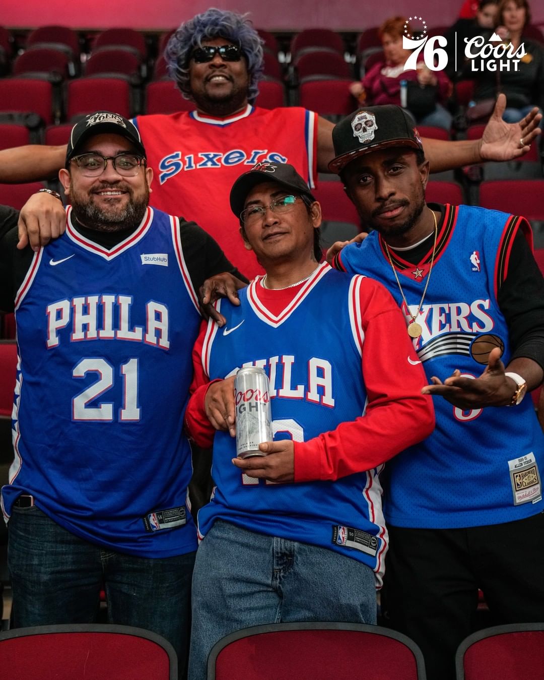 Sixers Fans Chill on the Road  - Let us know what away games you will be at so w...