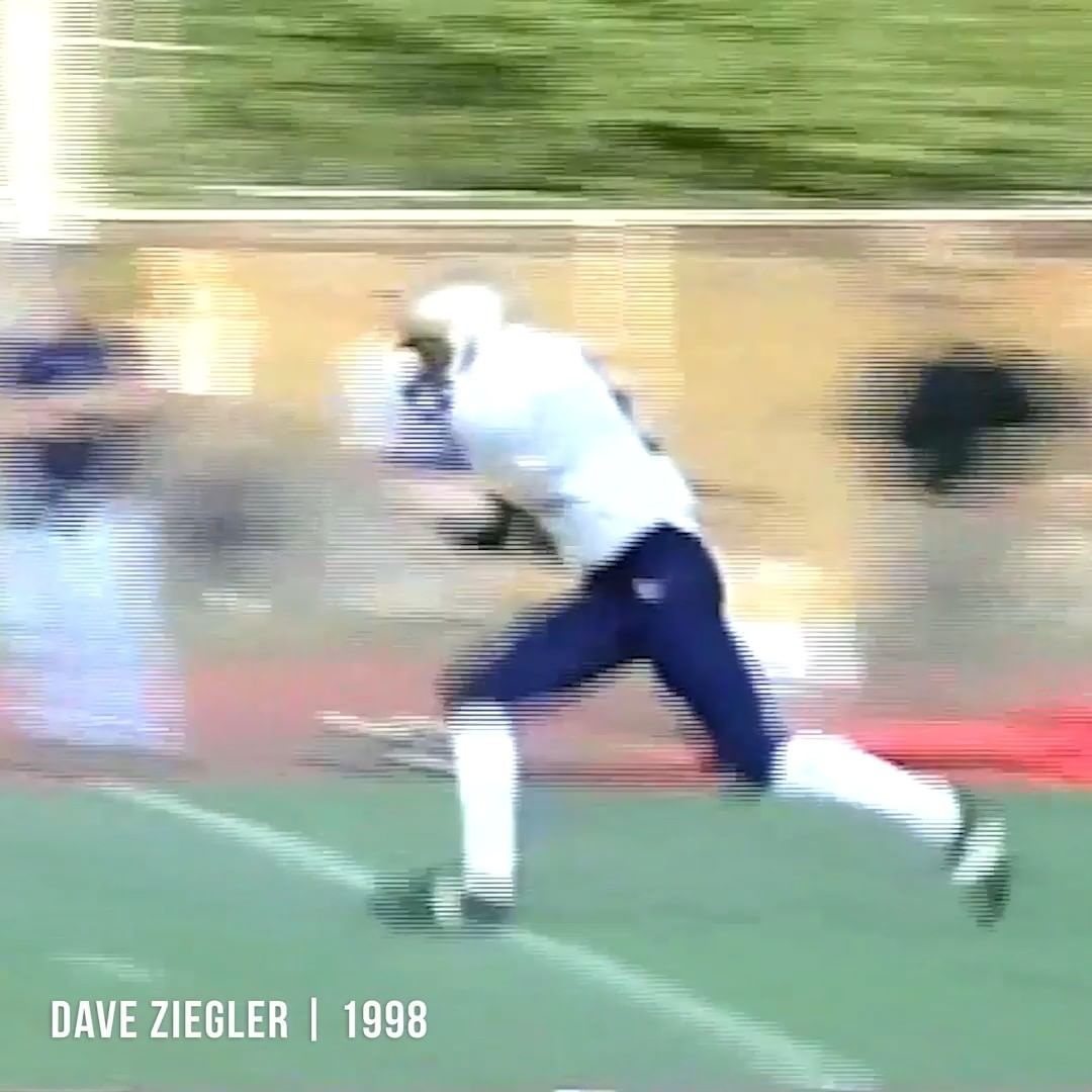 #TBT GM Dave Ziegler has wheels 

For more on the @johncarrollu WR’s road to the...