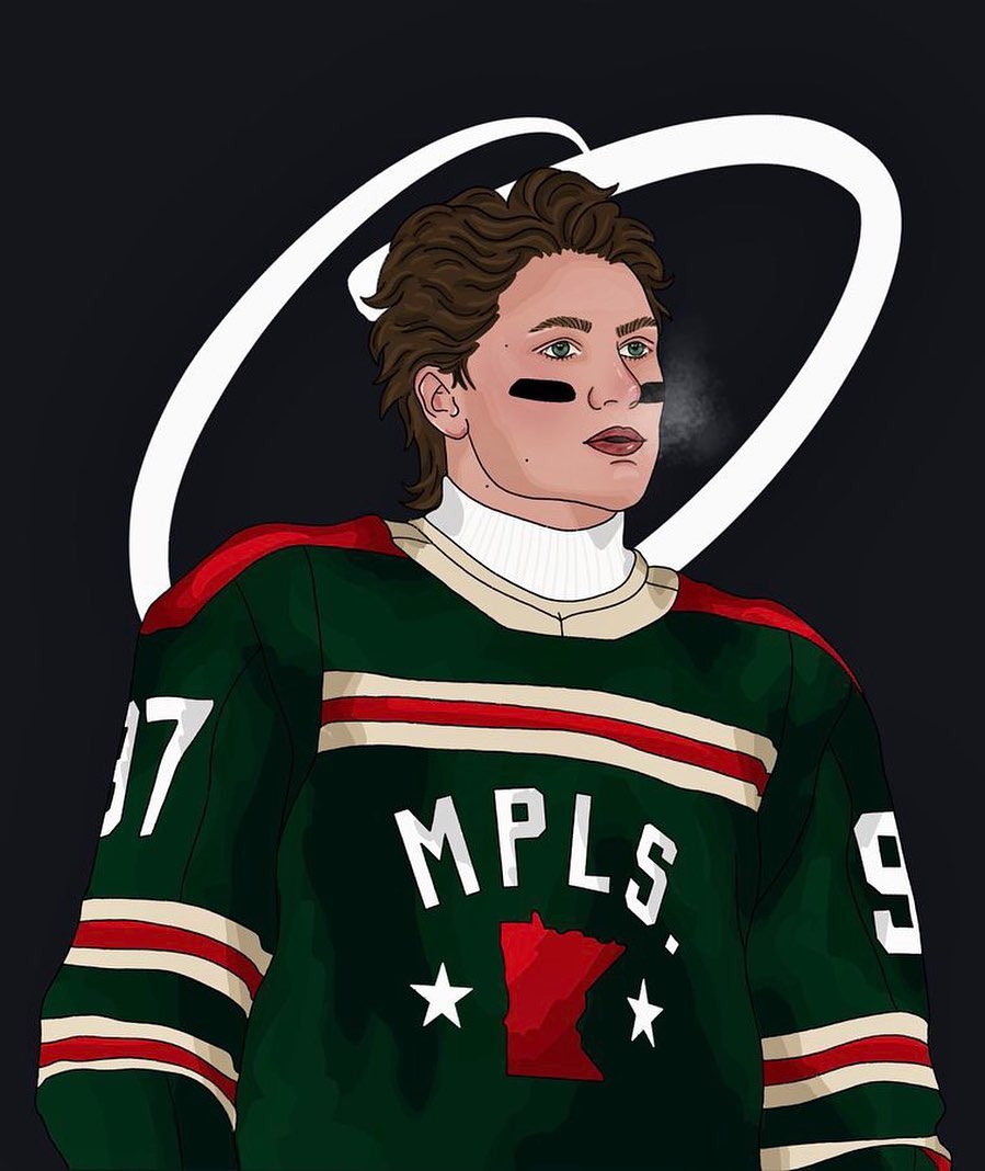 This week's #FanArtFriday is absolutely THRILLING. Thanks for the #WinterClassic...