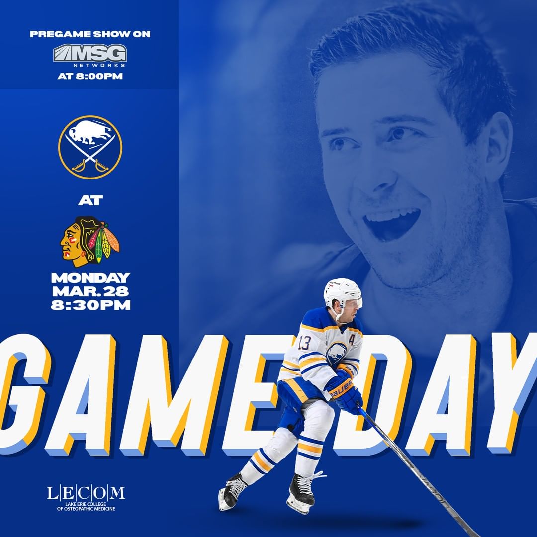 Monday night in the Windy City!

: @msgnetworks 
: @wgr550 

#LetsGoBuffalo...