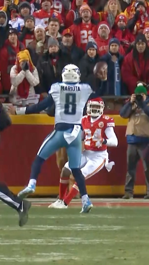 Can't forget when Marcus Mariota threw a TD to Marcus Mariota....