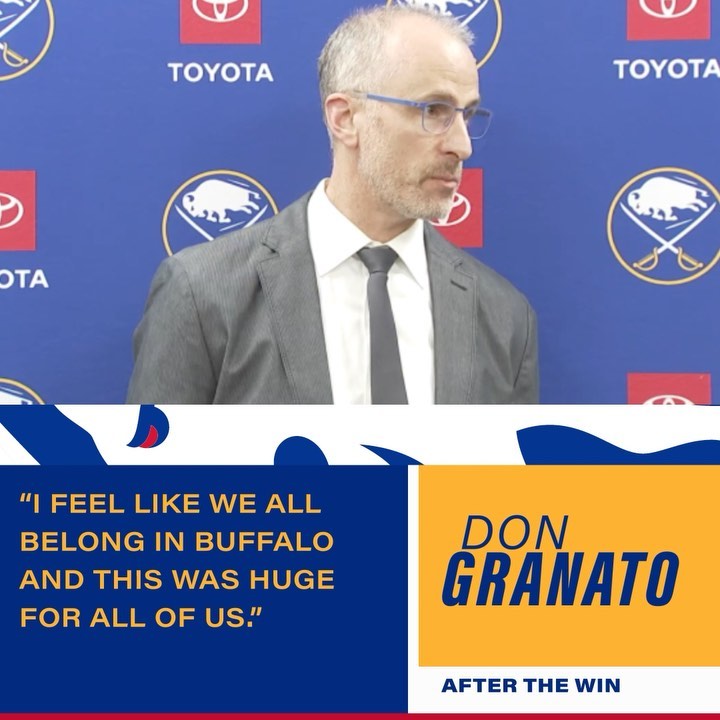 Donny is all in. 

#LetsGoBuffalo...