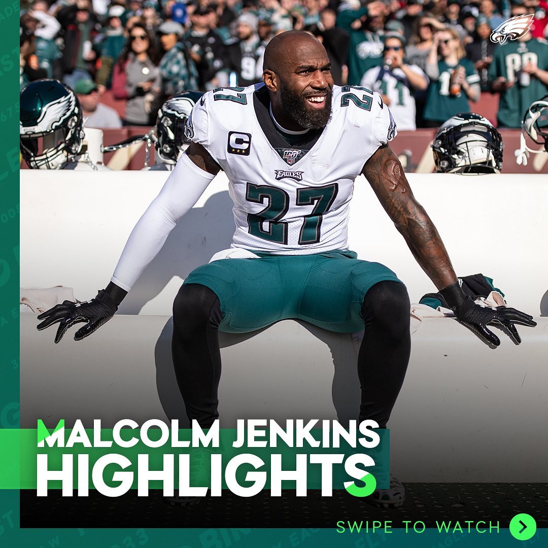 In so many ways, @malcolmjenkins defined everything we want a Philadelphia Eagle...