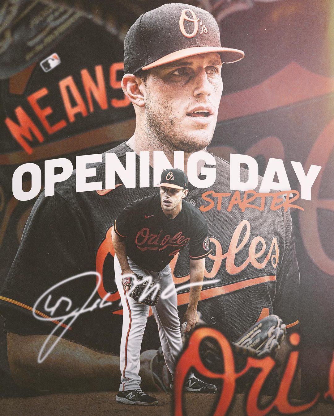 Ladies and gentlemen, your Opening Day starter, John Means....