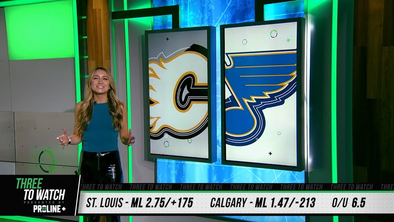 Can the Blues continue their winning ways against the Flames? | Three to Watch - S1 E3