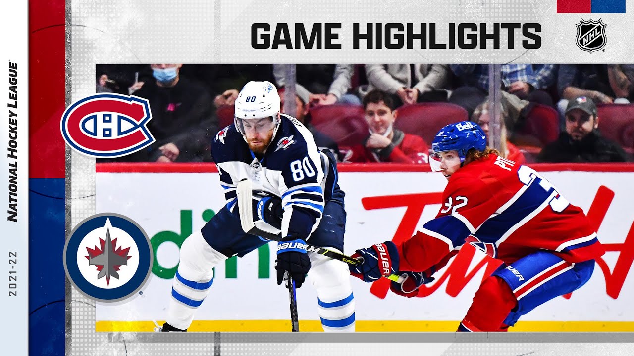 Jets @ Canadiens 4/11 | NHL Highlights 2022