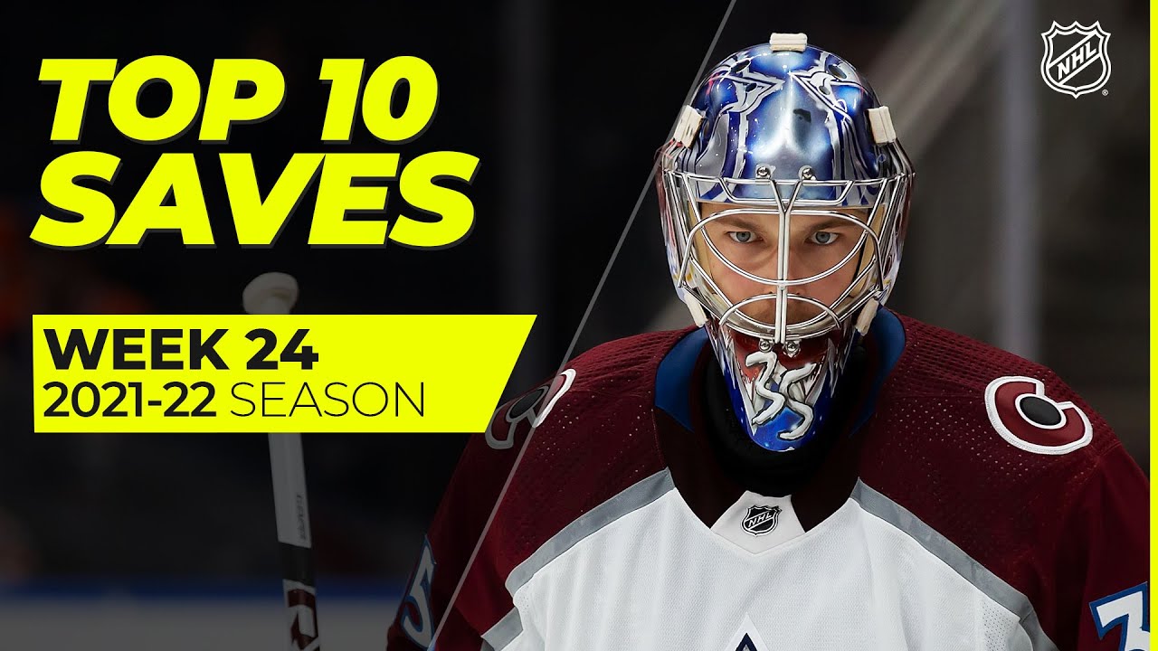 Top 10 Saves from Week 24 of the 2021-22 NHL Season