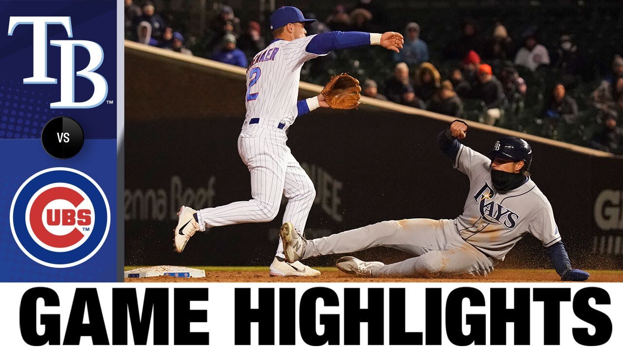 Rays vs. Cubs Game Highlights (4/18/22) | MLB Highlights