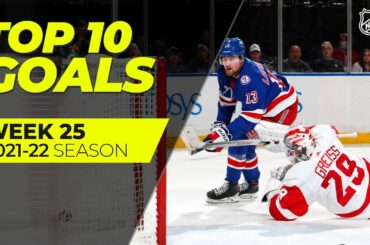 Top 10 Goals from Week 25 of the 2021-22 NHL Season