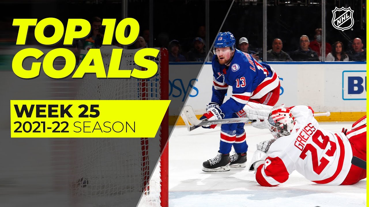 Top 10 Goals from Week 25 of the 2021-22 NHL Season