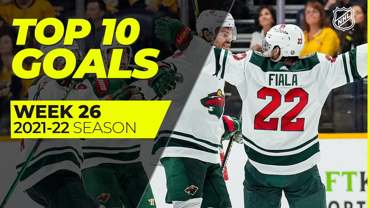 Top 10 Goals from Week 26 of the 2021-22 NHL Season