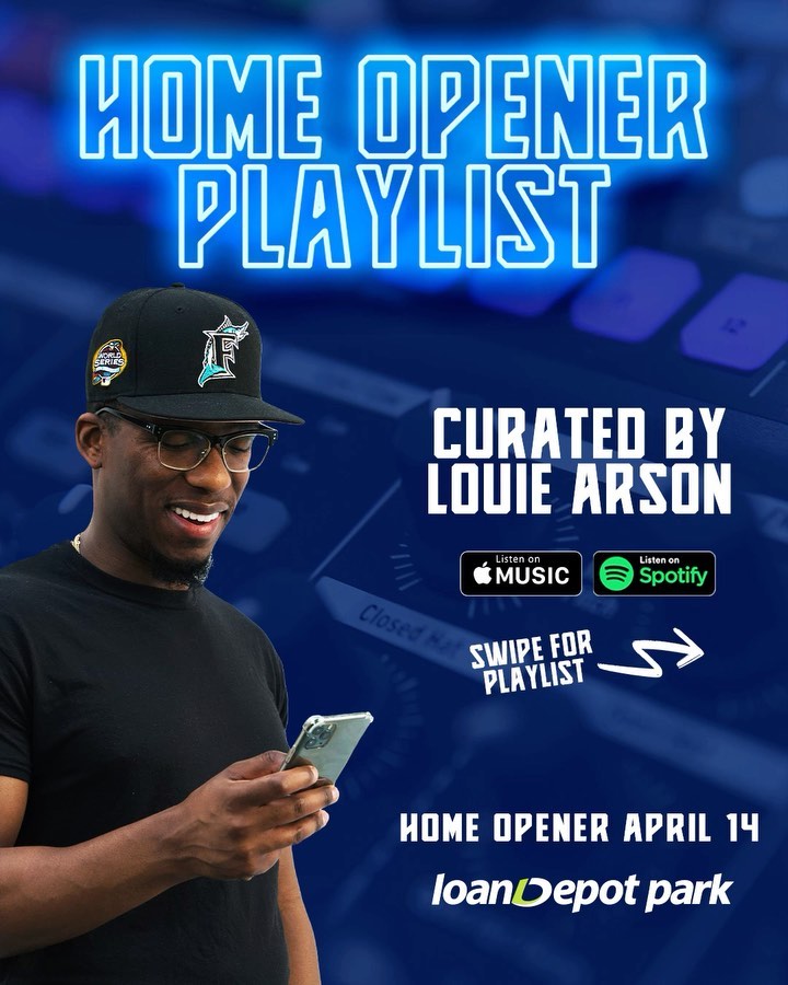 @louiearson curated some hits ahead of our home opener. Give it a listen this we...