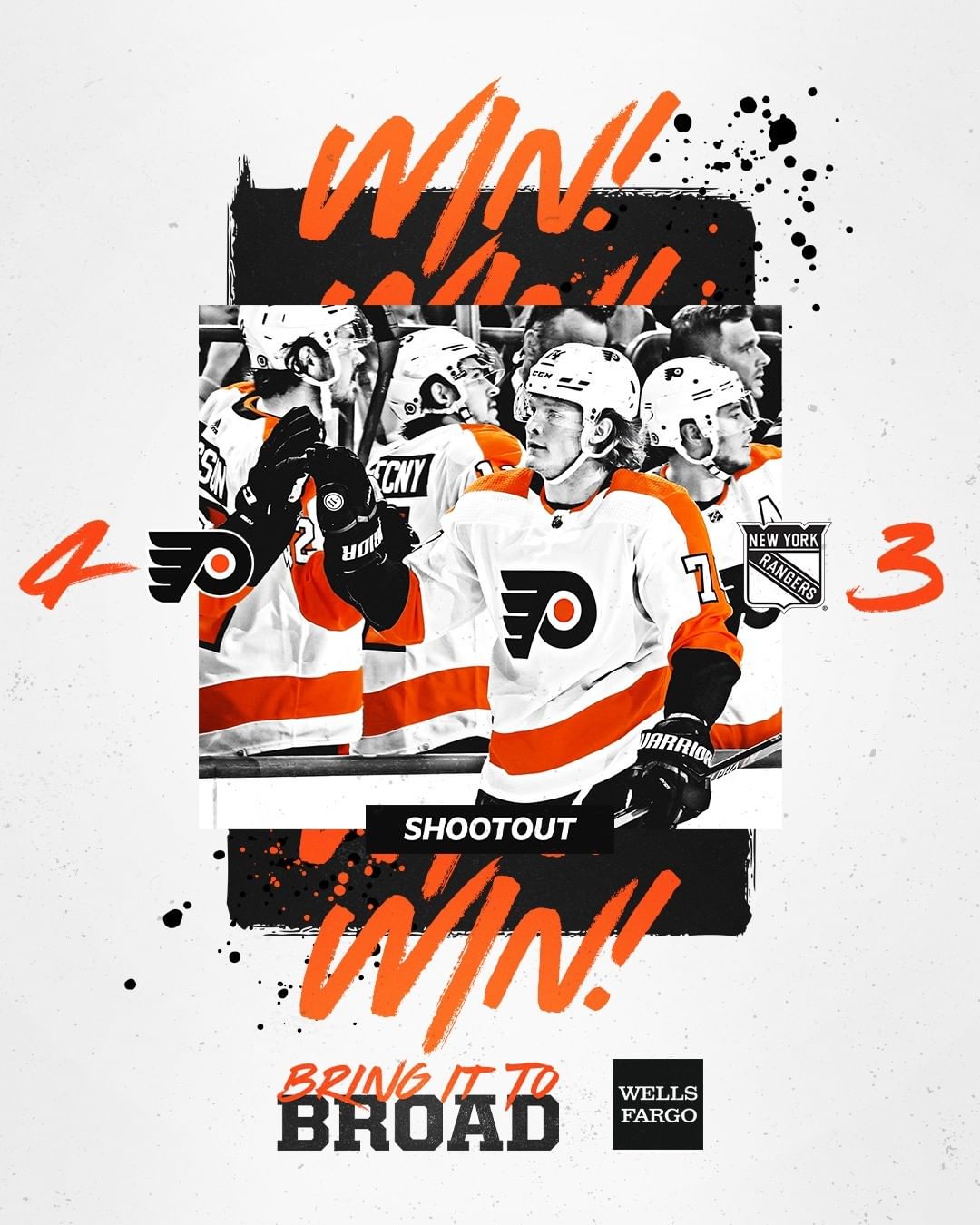FLYERS WIN  No Sunday Scaries for Philly.  #PHIvsNYR | @wellsfargo...