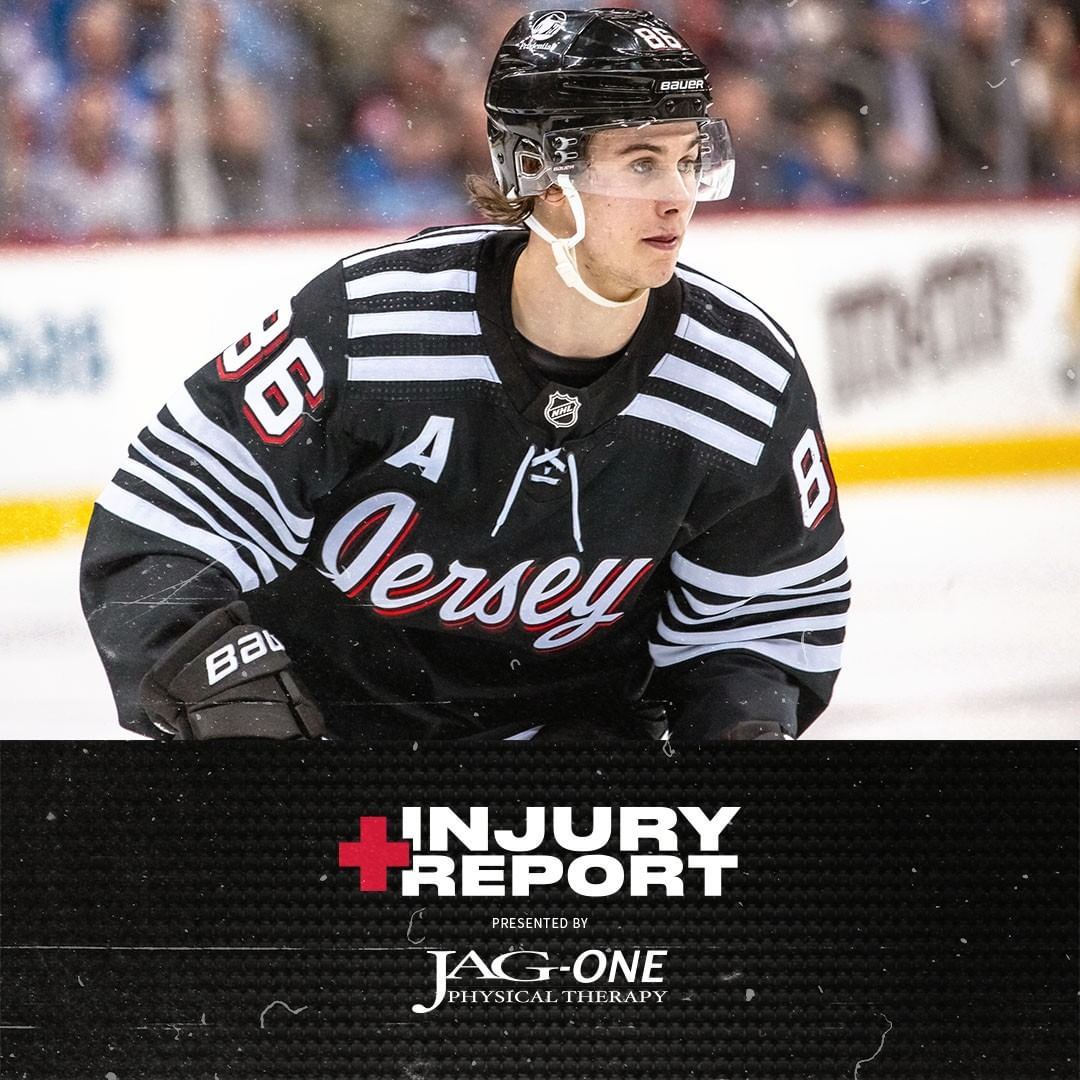 #NEWS: After imaging and evaluation of Jack Hughes’ injury by our medical staff ...