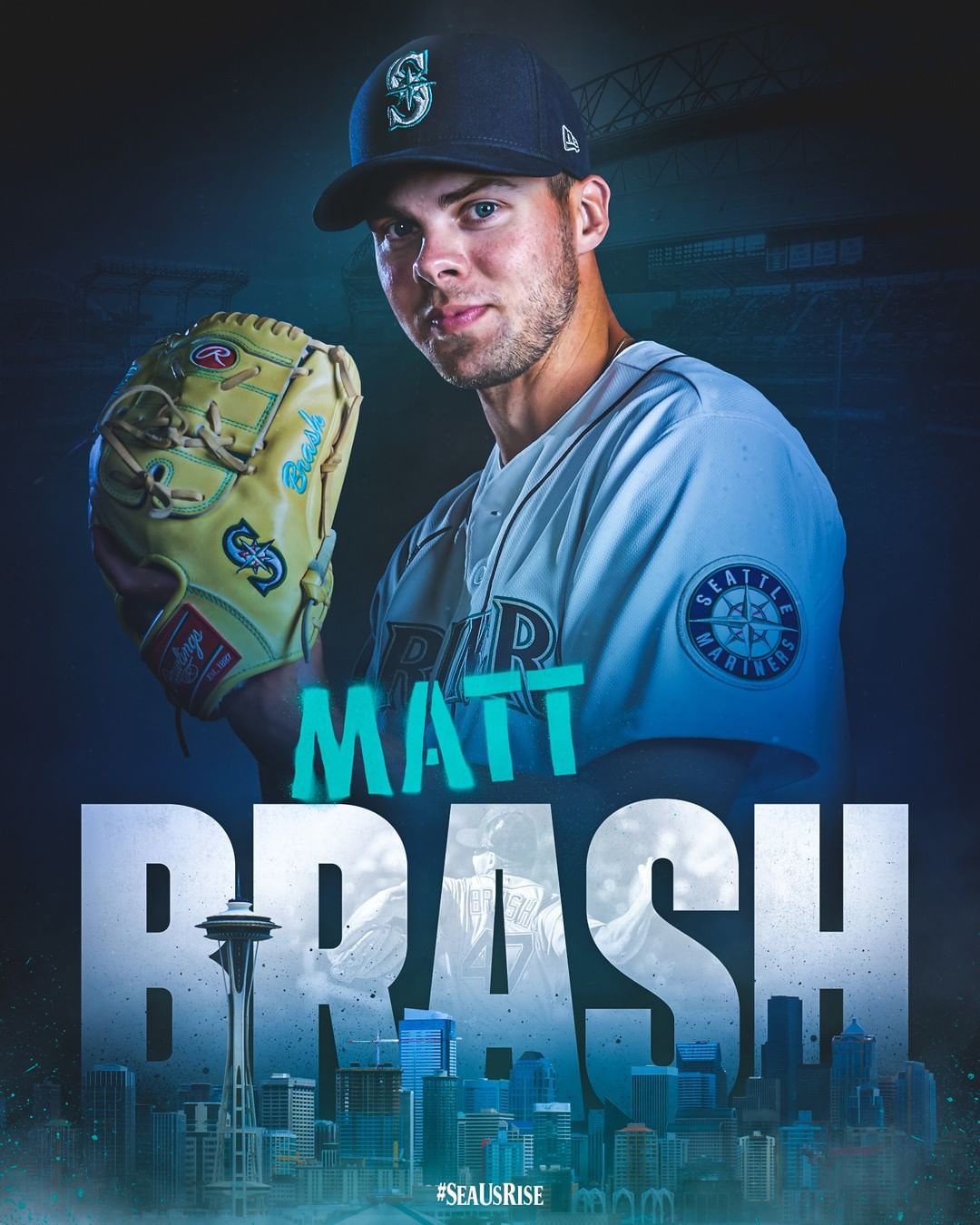 it in. @mattbrash6 has secured a spot in our starting rotation. #SeaUsRise...