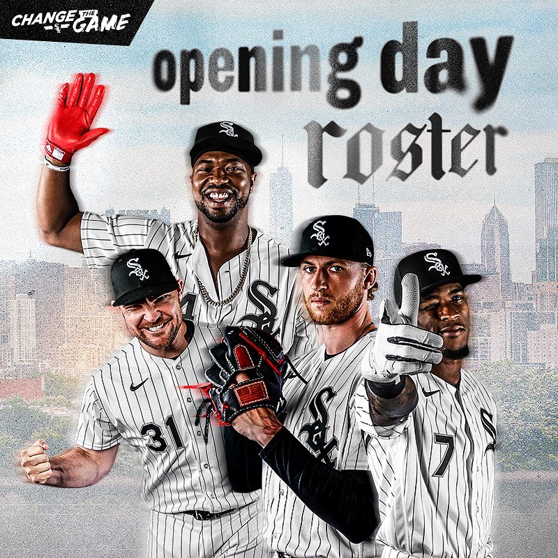 Your 2022 #WhiteSox Opening Day roster!...