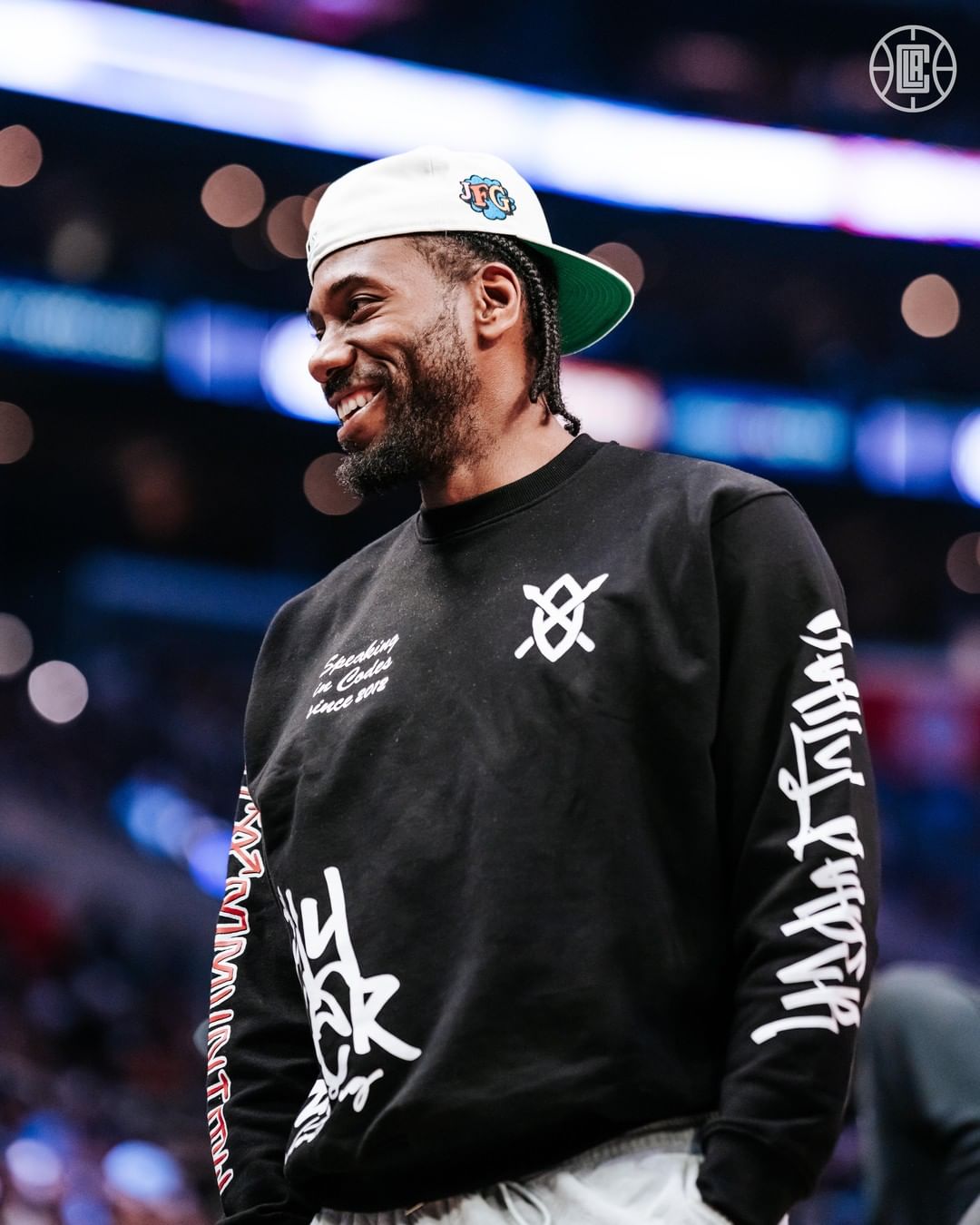 When Kawhi smiles, we smile. ...