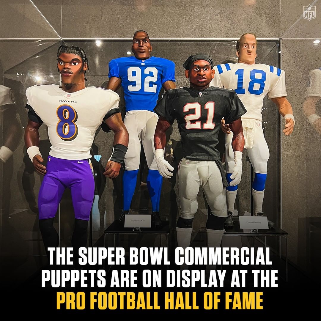 From a Super Bowl commercial to Canton, Ohio! @profootballhof...