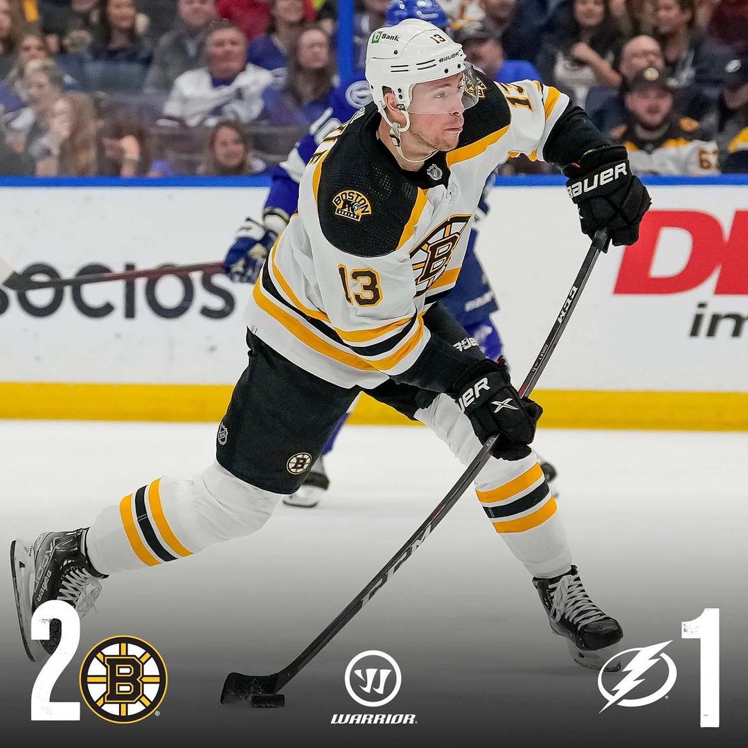 #NHLBRUINS WIN!!! @jdebrusk gets one in the first and @charliecoyle_3 calls it a...