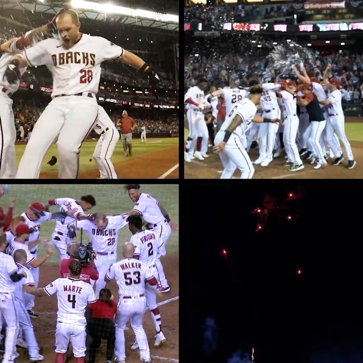 A 4-pack of @seth_beer’s unforgettable #OpeningDay walkoff....