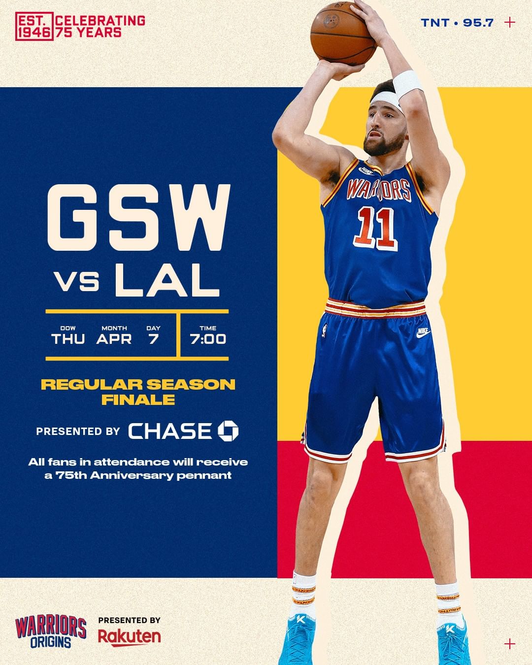 The Bay vs. L.A.  @chase || #DubNation...
