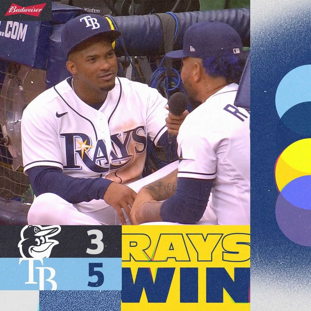 Our sources can confirm another #RaysWin...