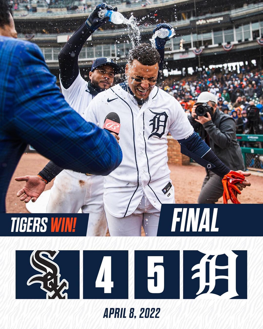 It’s not a miracle, it’s Mago. #TigersWin...