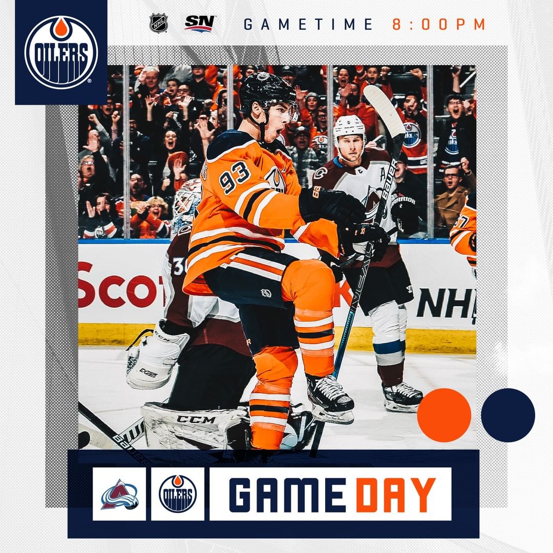 𝔾 𝔸 𝕄 𝔼  𝔻 𝔸 𝕐

We're back home for one vs. Colorado! 

 8pm MT
 @Sportsnet 
 @6...