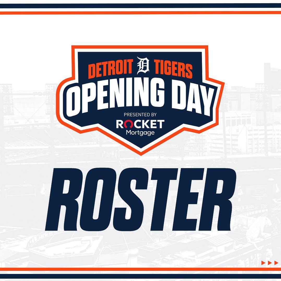 Your 2022 Detroit Tigers #OpeningDay roster!...