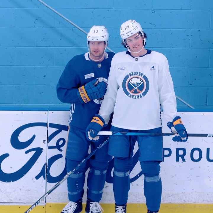 Mark put the new kid on the hot seat! 

#LetsGoBuffalo...